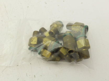Parker W68PL-8-4 Prestolok Push Connect Fitting 1/2" OD x 1/4" MNPT Lot of 10