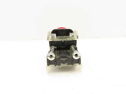 Allen Bradley 800T-FXJQ24RA1 Red Illuminated Mushroom Push/Pull Button 30mm