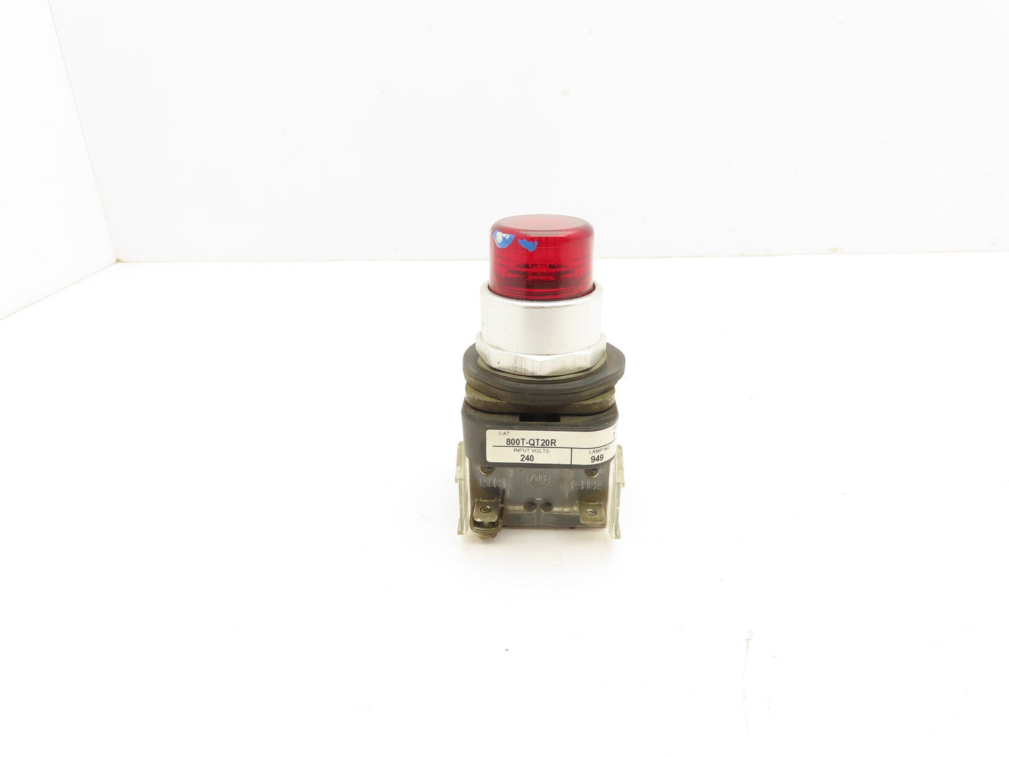 Allen Bradley 800T-QT20R Red Illuminated Pushbutton 30mm