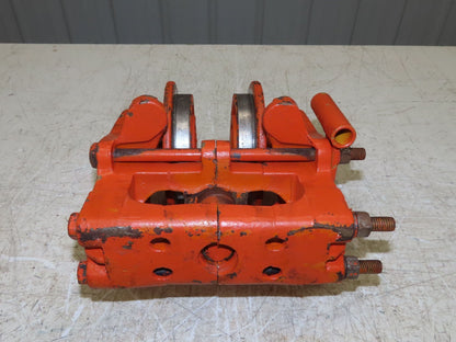 Cleveland Tramrail Underhung Bridge Crane End Truck ES Idler Head WA 5" Wheels