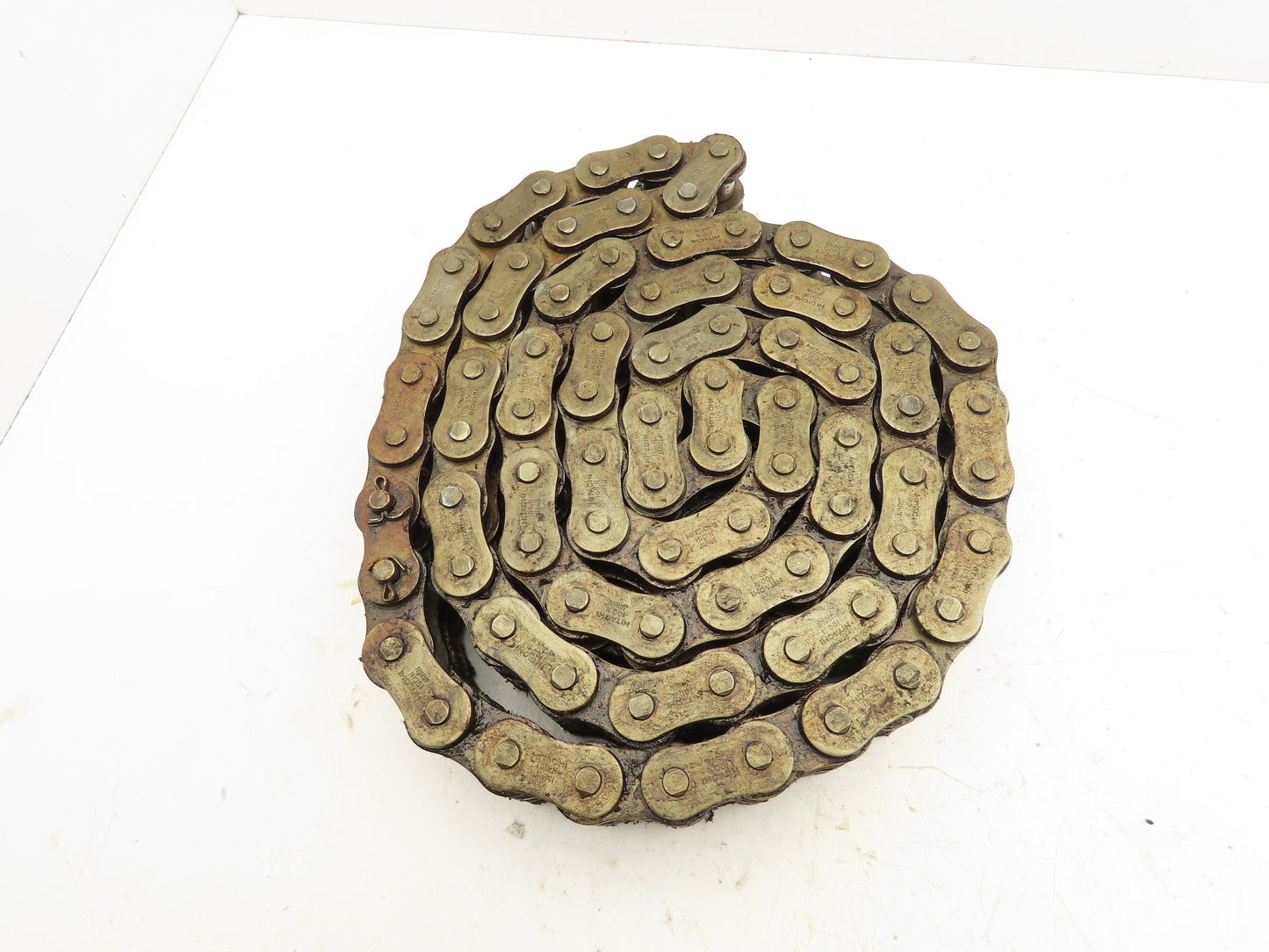 Hitachi 100N 2-Strand Double Roller Chain 1.25" Pitch 8' 4"L