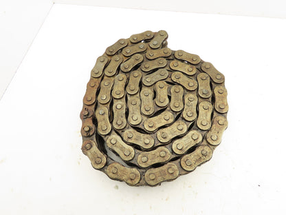 Hitachi 100N 2-Strand Double Roller Chain 1.25" Pitch 8' 4"L