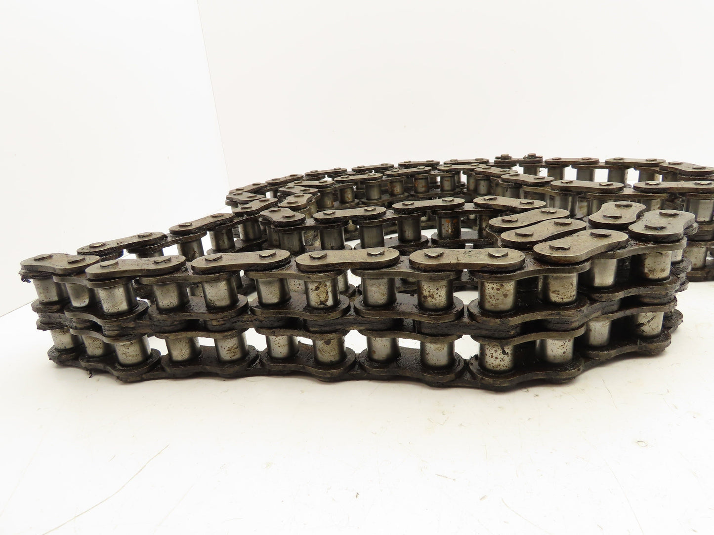 Hitachi 100N 2-Strand Double Roller Chain 1.25" Pitch 8' 4"L