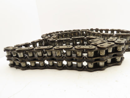 Hitachi 100N 2-Strand Double Roller Chain 1.25" Pitch 8' 4"L