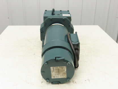 Baldor VEBM3558T-D Inline Gearmotor w/Brake 2Hp 460V 145TC Quantis 42:1 Reducer