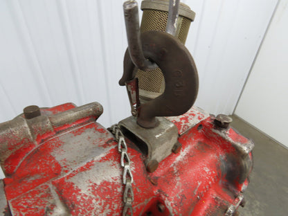 Chicago Pneumatic 1/4 Ton 500Lb Power Vane Air Chain Hoist 14' 8" Lift Pendant