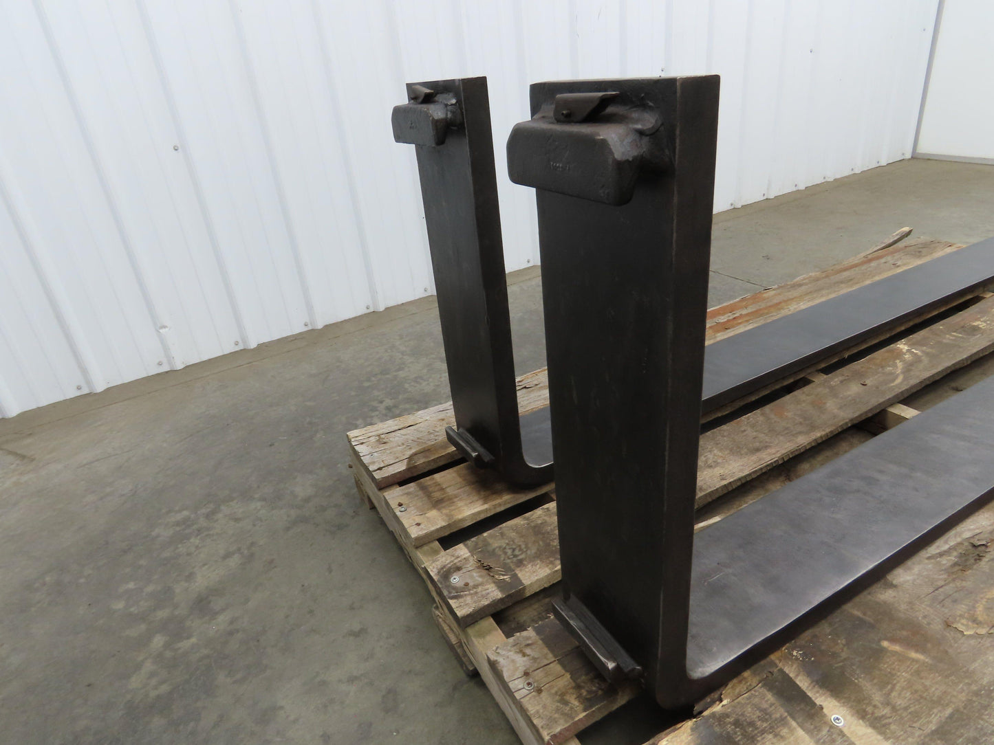 7x96" Class 3 Steel Forklift Lumber Forks Tines 20" Carriage 1-Pair