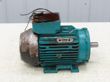 Brook Crompton BC4N002-4C VFD Duty AC Motor 2Hp 1740rpm 230/460V 3PH 145TC TEFC