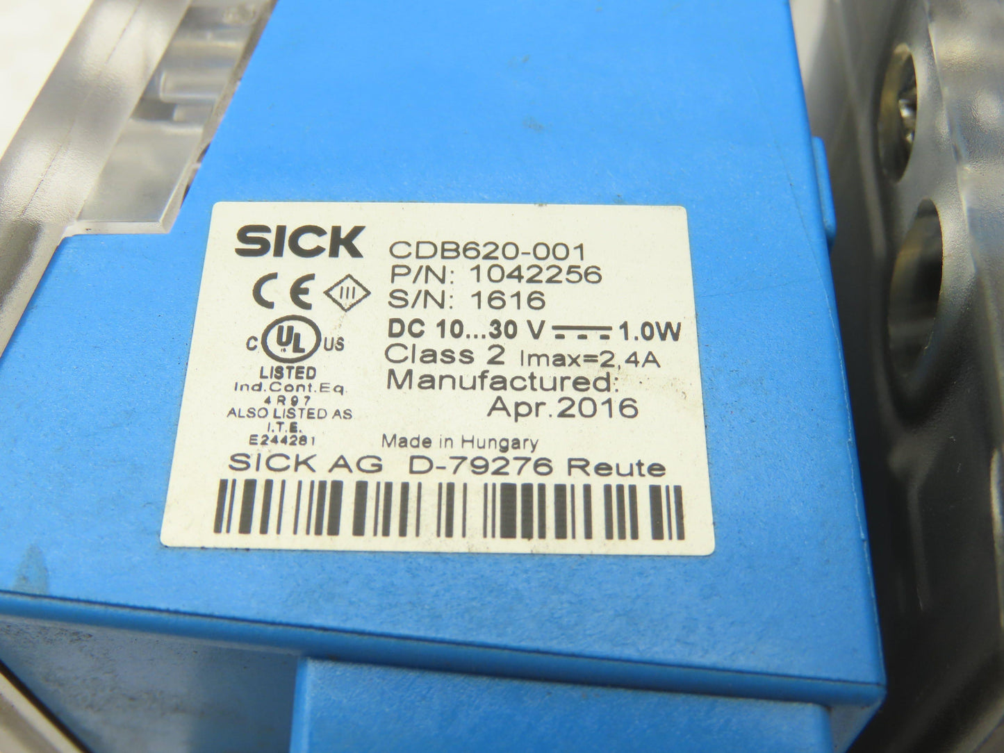 SICK CDB620-001 Barcode Scanner Connection Box I/O Module  Lot of 2