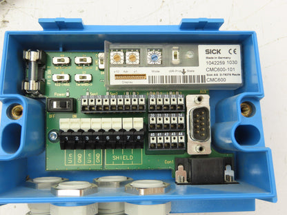 SICK CDB620-001 Barcode Scanner Connection Box I/O Module  Lot of 2