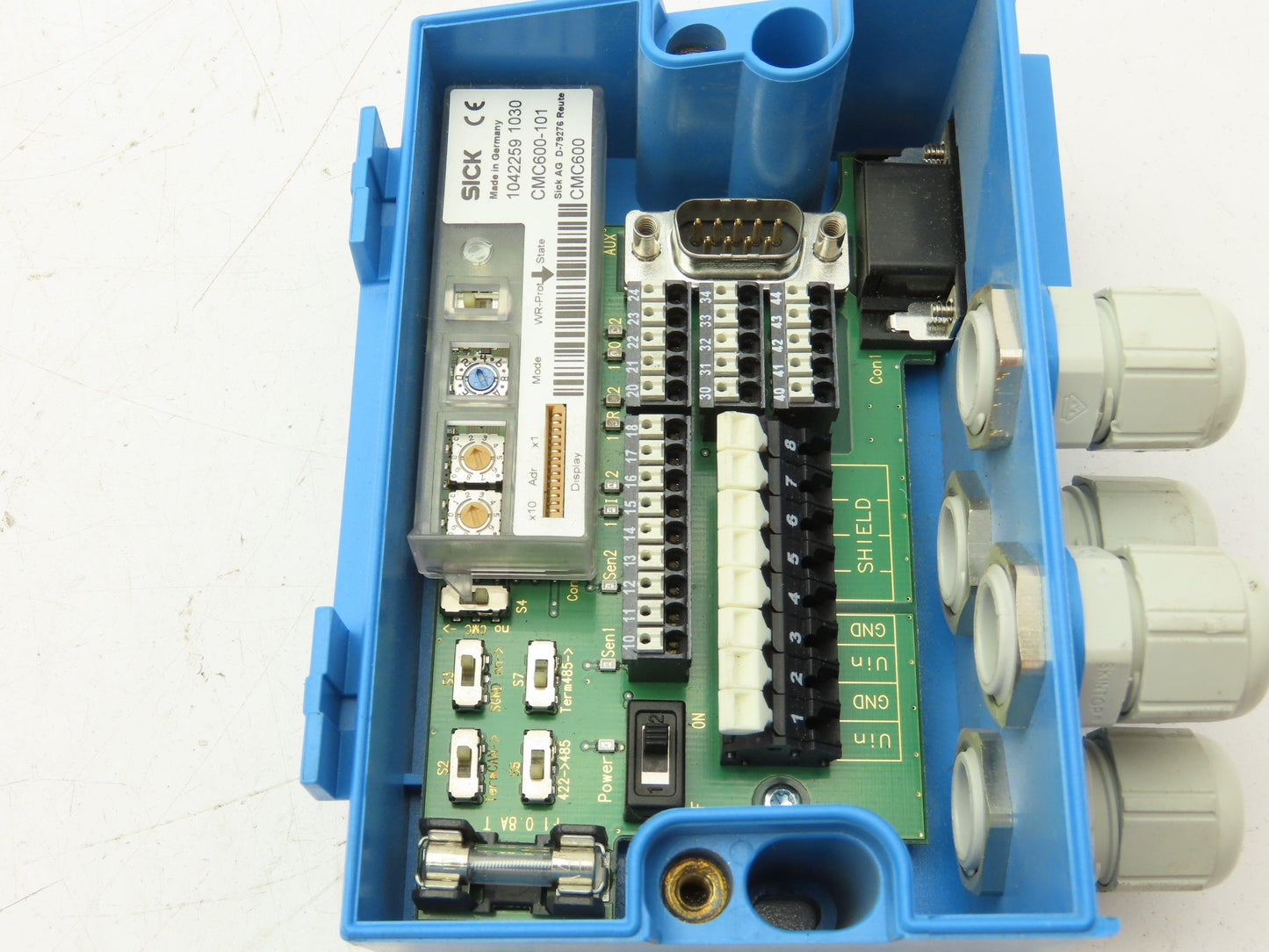 SICK CDB620-001 Barcode Scanner Connection Box I/O Module  Lot of 2
