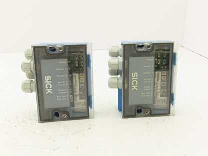 SICK CDB620-001 Barcode Scanner Connection Box I/O Module  Lot of 2