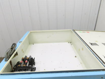Hoffman Electrical Enclosure 36x32x12" AB 30A Fusible Disconnect Backplate