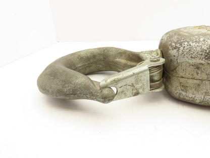 Coffing 4 Ton Chain Hoist Lower Hook Block Assembly Double Reeved