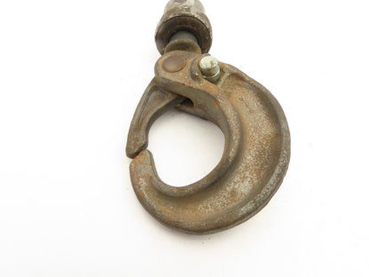 CM Lodestar 1057 R-RR Chain Hoist Latchlok Lower Hook Swivel Bearing Shank