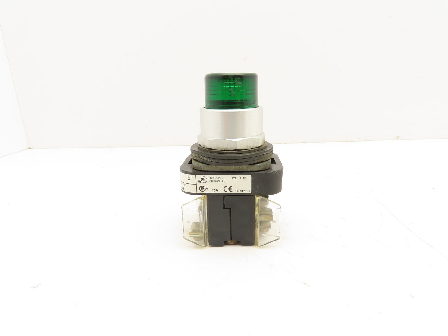 Allen Bradley 800T-QT20G Green Illuminated Pushbutton 30mm