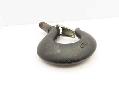 CM Lodestar 3-4 Ton Chain Hoist Upper Hook Threaded Shank w/Latch No 8