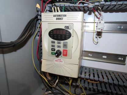 Alvey 28"x 17' Slider Bed 24" Belt Incline Conveyor Variable Speed Drive 460V