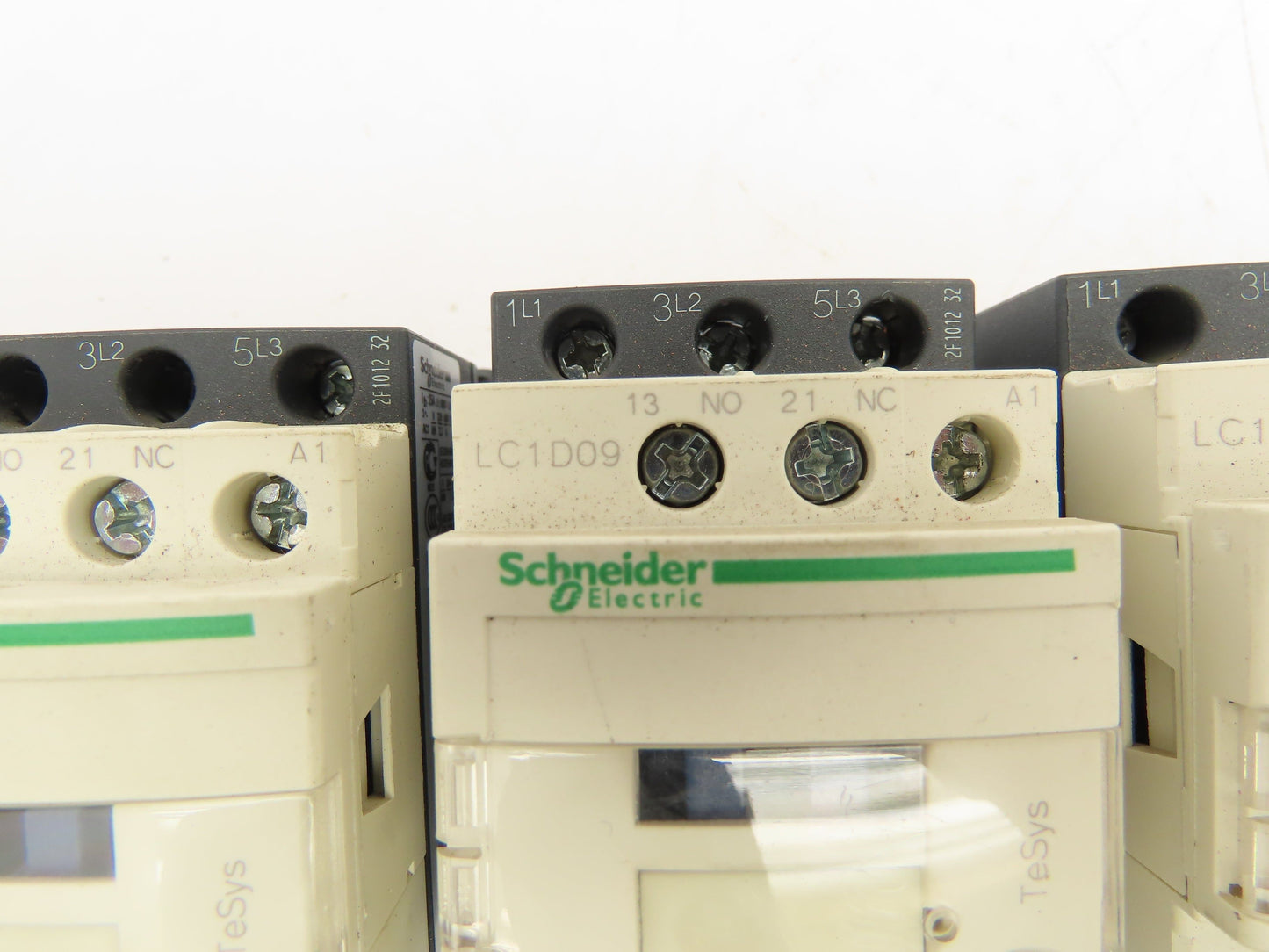 Schneider Electric LC1D09 Contactor 120V Coil 3 Pole Lot of 5
