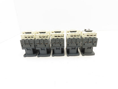 Schneider Electric LC1D09 Contactor 120V Coil 3 Pole Lot of 5