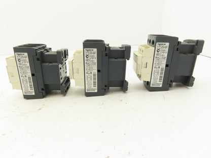 Schneider Electric LC1D25 Contactor 3 Pole 120V Coil Lot of 3