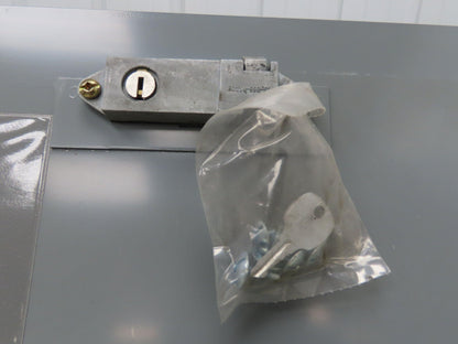 Square D MHC50S Breaker Box Panelboard Cover Hinged Door 20x50" Surface Gray