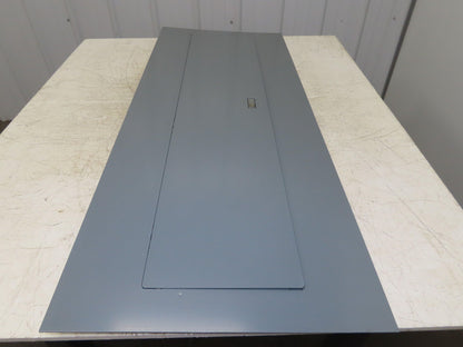 Square D MHC50S Breaker Box Panelboard Cover Hinged Door 20x50" Surface Gray