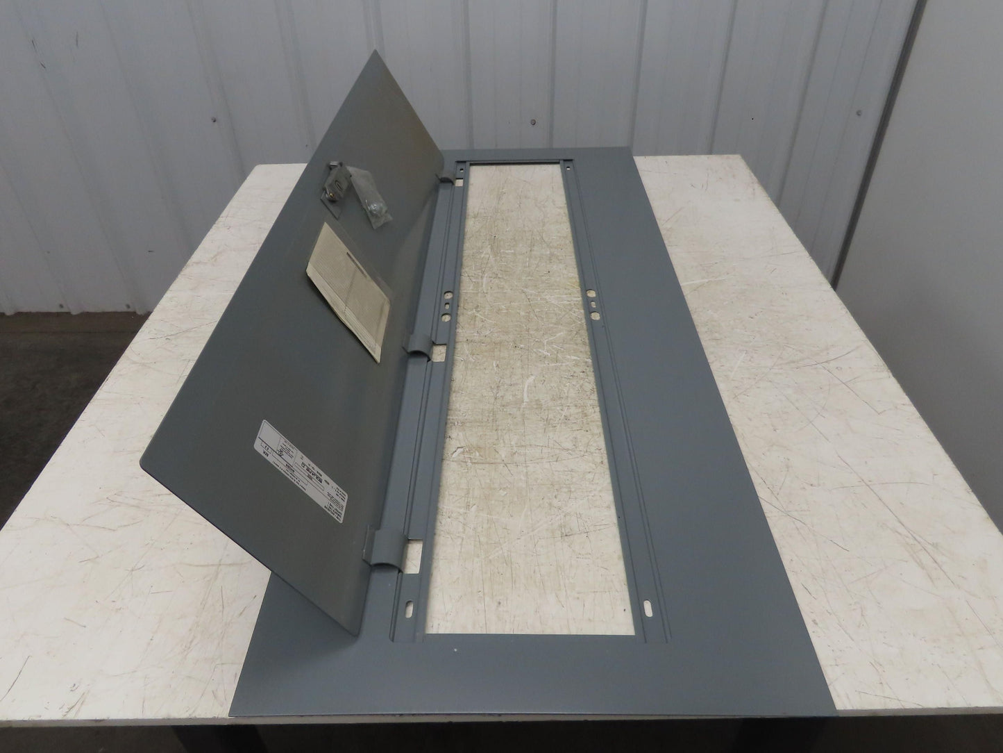 Square D MHC50S Breaker Box Panelboard Cover Hinged Door 20x50" Surface Gray
