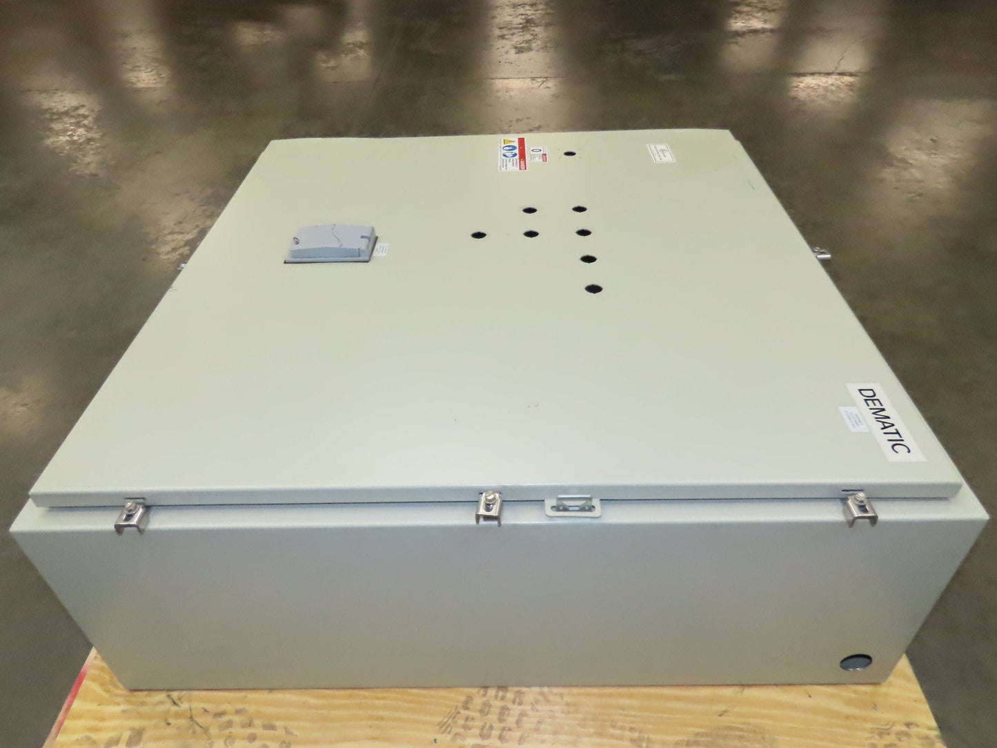Saginaw Electrical Enclosure Control Panel 36x36x12" NEMA 12 Wall Mount