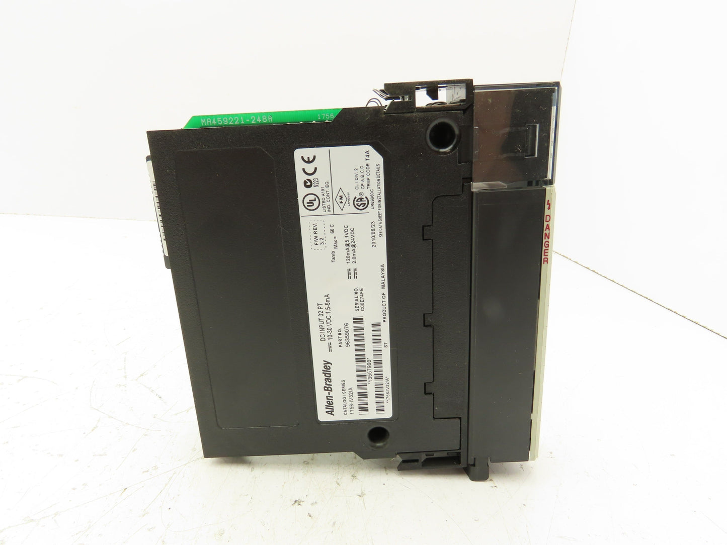 Allen Bradley 1756-IV32/A ControlLogix DC Input Module 32PT