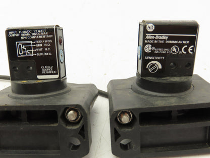 Allen Bradley 42SMR-7110 Photoswitch Trans Beam Receiver Source Ser B