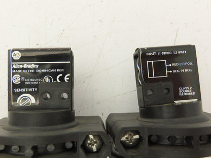 Allen Bradley 42SMR-7110 Photoswitch Trans Beam Receiver Source Ser B