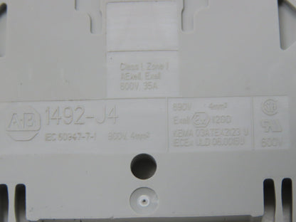 Allen Bradley 1492-J4 DIN Rail Terminal Blocks Lot of 2000