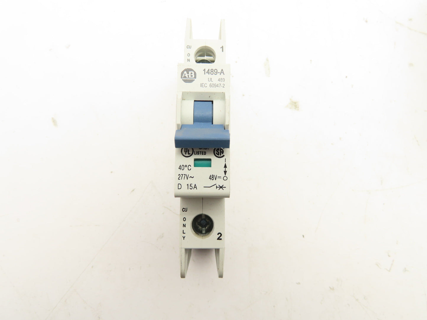 Allen Bradley 1489-A1D150 Circuit Breaker 1 Pole 15A Lot of 9