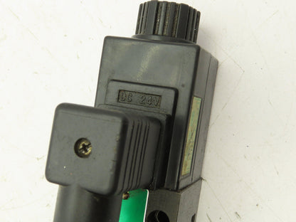 KYB Kayaba DSGS-ACB-02-D24-D-1 Directional Control 4/2 Solenoid Valve 24VDC