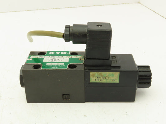 KYB Kayaba DSGS-ACB-02-D24-D-1 Directional Control 4/2 Solenoid Valve 24VDC