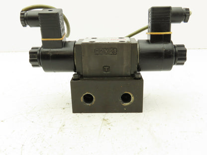 Nachi SA-G01-C5-D2-X20 Directional Control 4/3 Solenoid Valve 24VDC