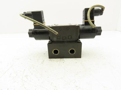 Nachi SA-G01-C5-D2-X20 Directional Control 4/3 Solenoid Valve 24VDC