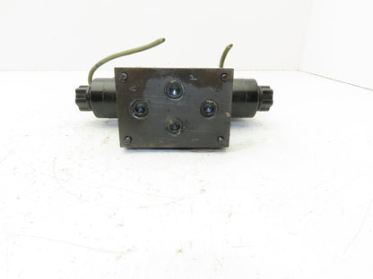 Nachi SA-G01-C5-D2-X20 Directional Control 4/3 Solenoid Valve 24VDC