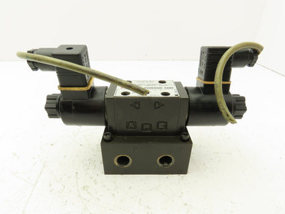 Nachi SA-G01-C5-D2-X20 Directional Control 4/3 Solenoid Valve 24VDC