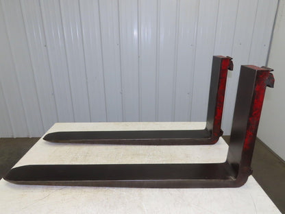 Kenhar K-S82 4x42" Class 2 Steel Forklift Forks Tines 16" Carriage 1-Pair