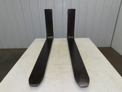 Kenhar K-S82 4x42" Class 2 Steel Forklift Forks Tines 16" Carriage 1-Pair