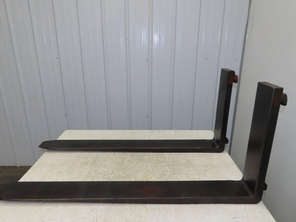 5x48" Class 2 Steel Forklift Forks Tines 16" Carriage 1-Pair