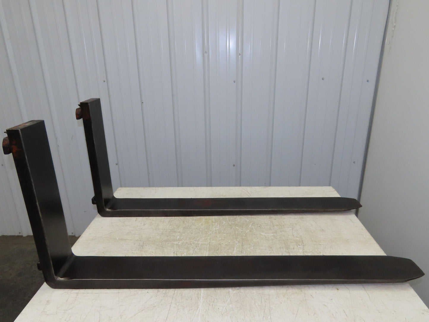 5x48" Class 2 Steel Forklift Forks Tines 16" Carriage 1-Pair