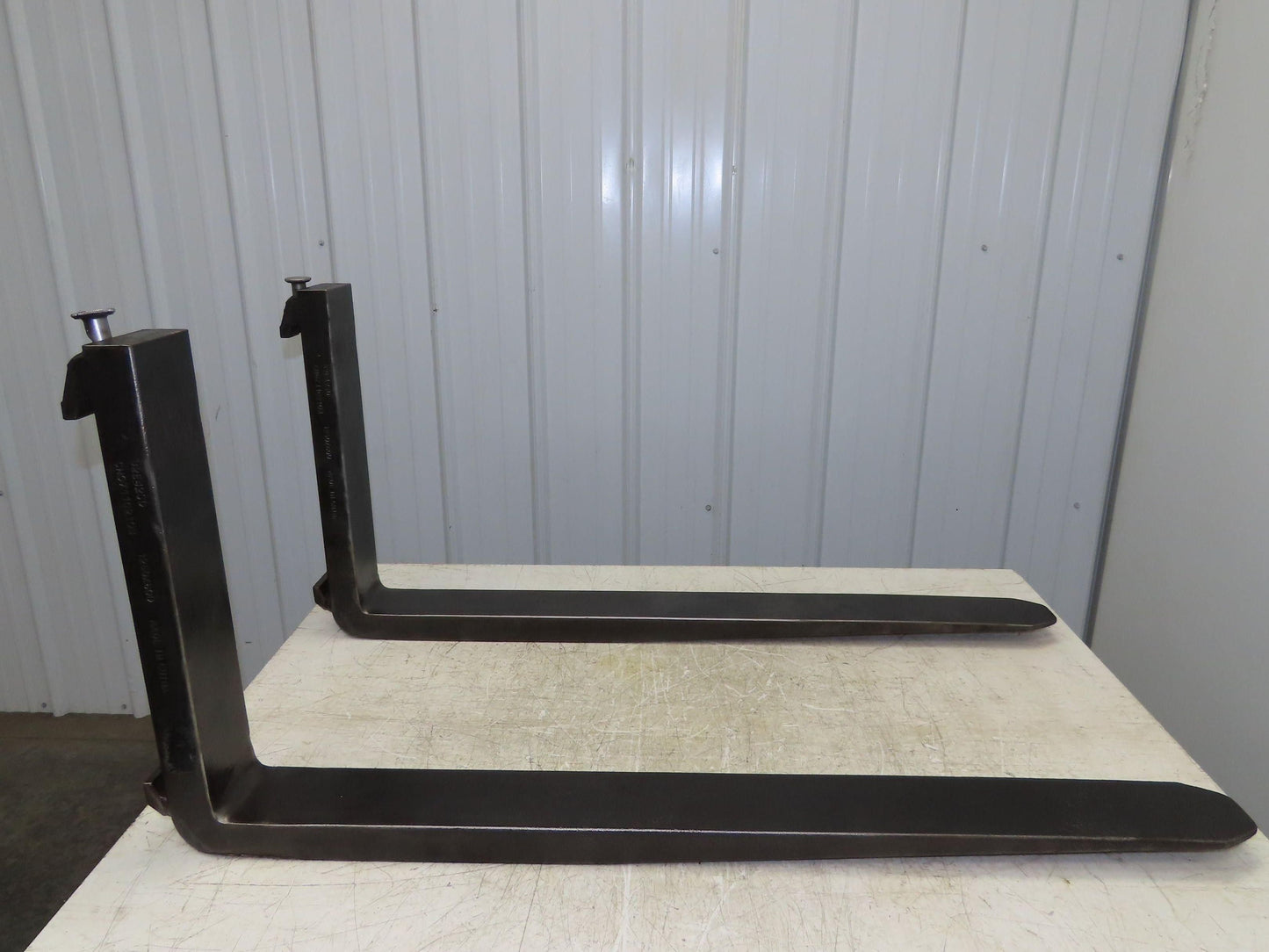 4x42" Class 2 Steel Forklift Forks Tines 16" Carriage 1-Pair