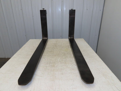 4x42" Class 2 Steel Forklift Forks Tines 16" Carriage 1-Pair