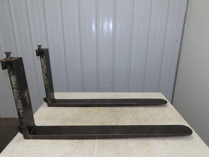 4x42" Class 2 Steel Forklift Forks Tines 16" Carriage 1-Pair
