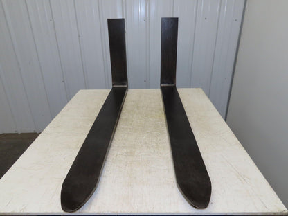 5x48" Class 2 Steel Forklift Forks Tines 16" Carriage 1-Pair