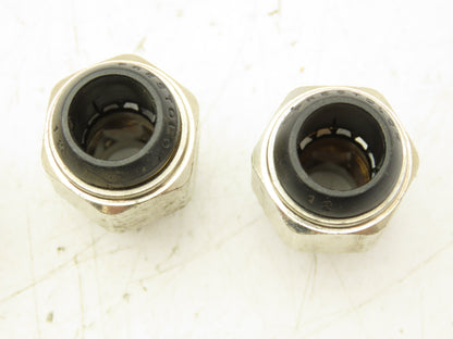 Parker W68PLP-12M-6R Prestolok Push To Connect 12mm x 3/8" BSPT Lot of 16