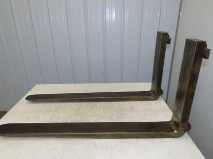 Bolzoni 4x42" Class 2 Steel Forklift Forks Tines 16" Carriage 1-Pair